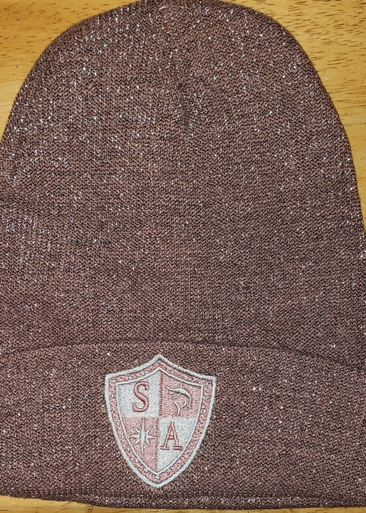 Pink Shimmer Beanie